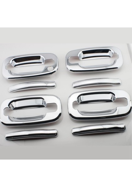 Krom Kapı Kolu Kapak Trim Için Chevy Suburban Chevrolet Tahoe Silverado Avalanche Gmc Yukon Sierra 15034985 (Yurt Dışından)