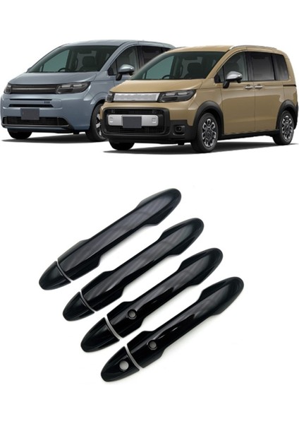 Honda Freed 2024 Araba Dış Kapı Kolu Kapağı Trim Koruma Aksesuarları Siyah (Yurt Dışından) indirimleri