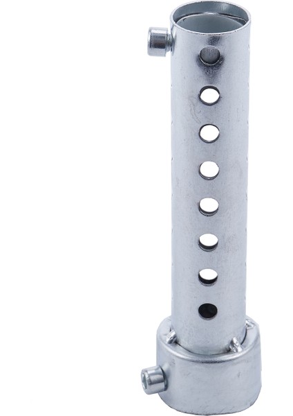 Gümüş Motosiklet Egzoz Kutusu Susturucu Ekleme Bölme Db Killer Susturucu 35MM x 140MM (Yurt Dışından)