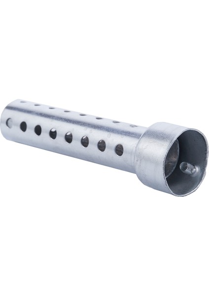 Gümüş Motosiklet Egzoz Kutusu Susturucu Ekleme Bölme Db Killer Susturucu 35MM x 140MM (Yurt Dışından)
