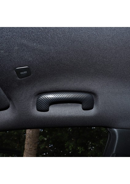 Araba Tavan Kolu Kapağı Trim Aksesuarları Dodge Charger Chrysler 300C 2015-2020 Için, Abs Karbon Fiber (Yurt Dışından)