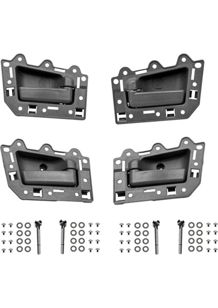 1 Takım 4 Adet Araba Iç Kapı Kolu Jeep Grand Cherokee 2005-2011 (Yurt Dışından)