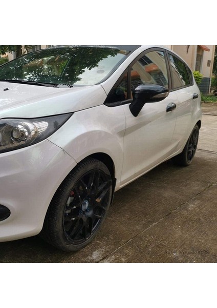 Araba Dış Kapı Kolu Kapak Etiket Ford Fiesta 2009 2010 2011 2012 Aksesuarları, Karbon Fiber (Yurt Dışından)
