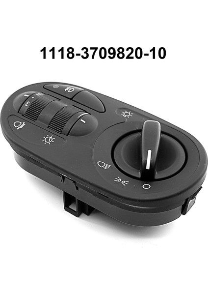 1118-3709820 Far Kontrol Anahtarı Sis Lambası Anahtarı Lada Kalina 1118-3709820-10 1118370982010 (Yurt Dışından)