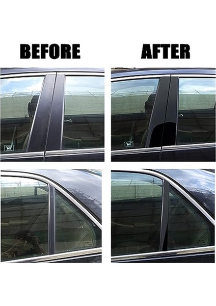 Pencere Ayağı Vinil Yapışkan Honda Accord Sedan 2013-2017 Için Uyumlu Araba Kaplama Dekoratif Sticker Aksesuarları (Yurt Dışından)