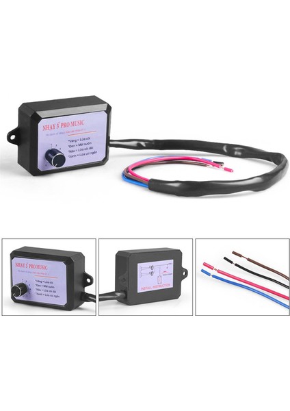 12V-24V Müzikal Korna Kontrol Cihazı 3+ Pro Korna Hoparlör Ses Kontrol Ünitesi Ses Seviyesi Değiştirme 8 Ses (Yurt Dışından)