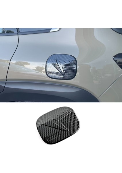 Mazda Için Cx-50 CX50 2023 Araç Yakıt Gaz Depo Kapağı Paneli Koruyucu Etiket Trim Aksesuarları (Abs Karbon Fiber) (Yurt Dışından)