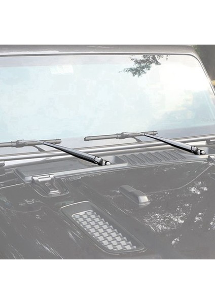 Jeep Wrangler Jl Jt 2018+ Için Ön Cam Sileceği Araba Ön Yağmur Silecek Bıçağı Dekorasyon Kapak Trim Aksesuarları B (Yurt Dışından) fiyatları