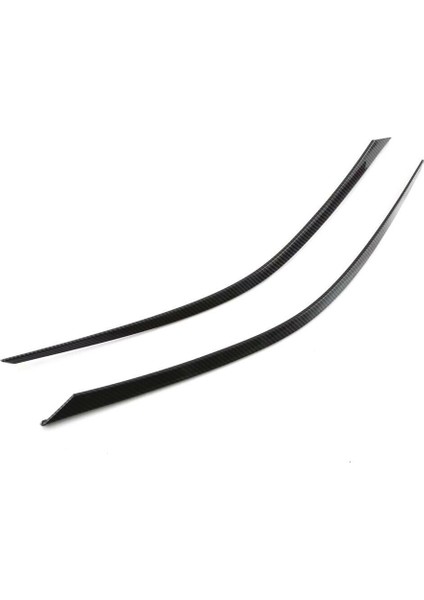 Toyota Sienna 2021 2022 Için Aksesuarları Araba Kafa Işık Lambası Kaş Kapağı Trim Etiket Kalıplama, Abs Karbon Fiber (Yurt Dışından)