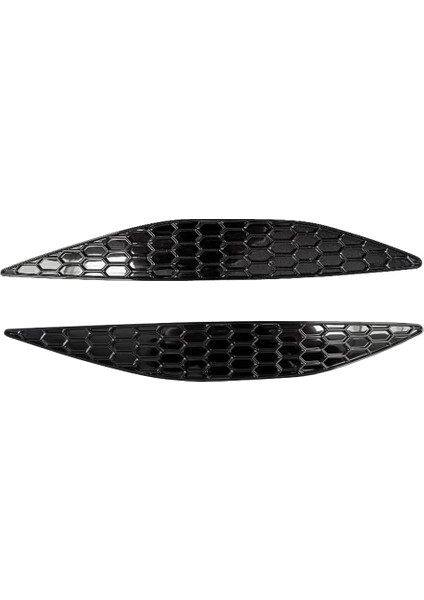 1 Çift Araba Styling Petek Kuyruk Arka Sis Aydınlatma Koruması Trim Için Golf 7 Gtı Mk7 2014-2018 Arka Tampon Şeritleri Etiket (Yurt Dışından)