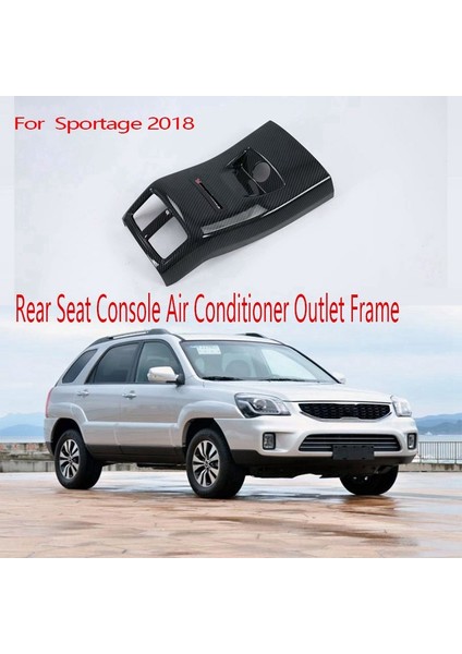 Araba Arka Koltuk Konsolu Klima Çıkışı Çerçeve Kapak Trim Çıkartmalar Kia Sportage 2018 Için (Yurt Dışından) fiyatları