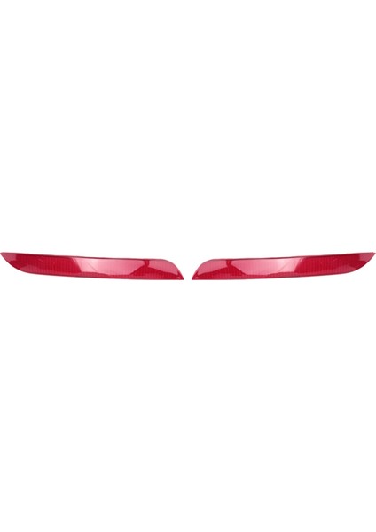 1 Çift Arka Tampon Reflektör Trim Plakası Bmw 5 Serisi F10 F18 2010-2013 63147203237 63147203238 Reflektör Işık Şeridi (Yurt Dışından)
