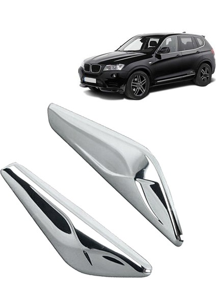 Çift Ön Yan Çamurluk Kaplama Sonlandırıcı 51117338569 51117338570 Bmw F25 F26 2013-2017 Için (Yurt Dışından)