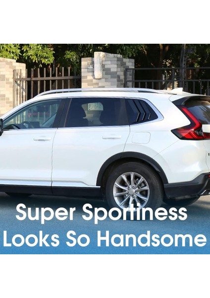 Honda Crv 2023 Için Yan Pencere Panjurları Pencere Kepçe Kapak Trim Aksesuarları (Siyah) (Yurt Dışından) indirimleri