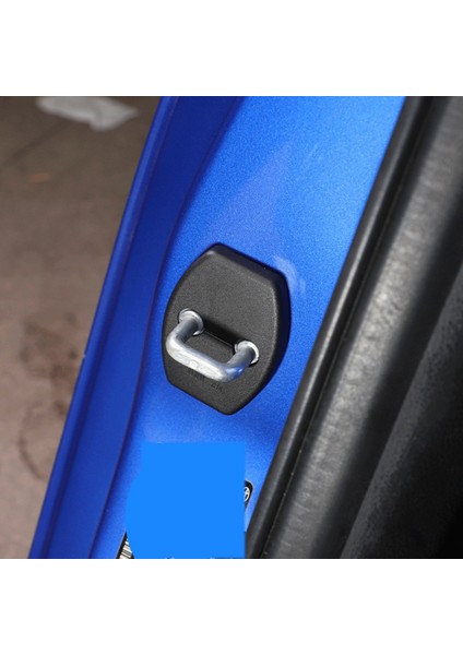 Araba Kapı Kilidi Kapağı Stoper Kol Kapağı Koruyucu Dekorasyon Kapak Toyota 86 Için Suu Brz 12-20 (Yurt Dışından)