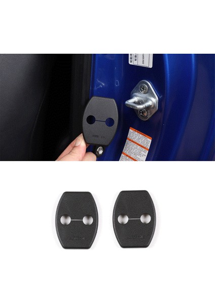 Araba Kapı Kilidi Kapağı Stoper Kol Kapağı Koruyucu Dekorasyon Kapak Toyota 86 Için Suu Brz 12-20 (Yurt Dışından)