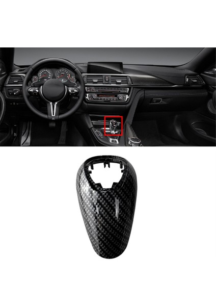 Bmw M2 F87 M3 F80 M4 F82 F83 M5 F10 Karbon Fiber Için Araba Vites Topuzu Başlığı Kapağı Döşemesi (Yurt Dışından) indirimleri