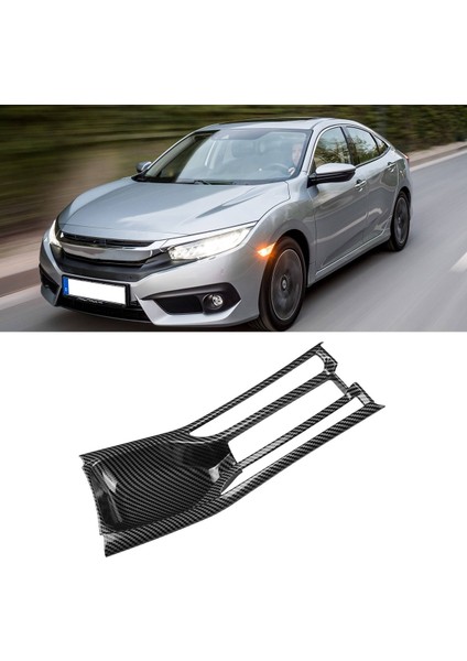 Araba Konsolu El Freni Paneli Ayar Kapağı Etiket Dekor Için 2020 -2022 Honda City Gn Hatchback Karbon Fiber (Yurt Dışından)