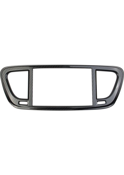 Chrysler Pacifica 2022+ Için Karbon Fiber Iç Merkezi Konsol Navigasyon Paneli Çerçeve Kapak Trim (Yurt Dışından)