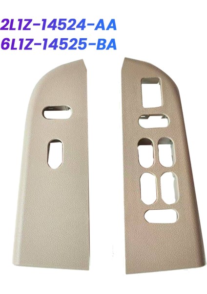 Araba Pencere Kilidi Kaldırma Anahtarı Paneli Trim Kapağı 2L1Z-14524-AA 6L1Z-14525-BA Ford Expedition 2003-2006 Için (Yurt Dışından) indirimleri