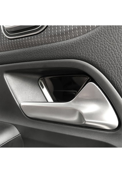 1 Takım/4 Adet Iç Kapı Kolu Kase Trim Kapağı Sticker Mercedes Benz Eqb/ Eqa/ Gla/ Glb/ B-Sınıfı 2020-2024 Araba Stili B (Yurt Dışından)