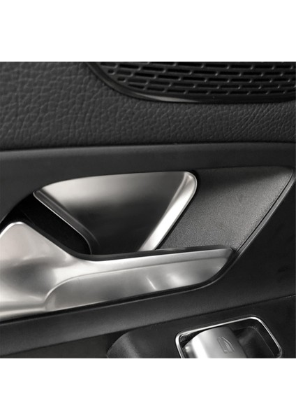 1 Takım/4 Adet Iç Kapı Kolu Kase Trim Kapağı Sticker Mercedes Benz Eqb/ Eqa/ Gla/ Glb/ B-Sınıfı 2020-2024 Araba Stili B (Yurt Dışından)
