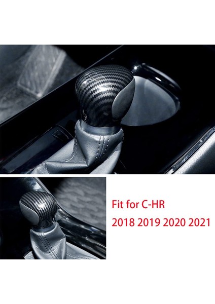 Toyota C-Hr Chr 2018 2019 2020 2021 Için Araba Vites Kolu Topuzu Dekoratif Kapak Döşemesi (Yurt Dışından)