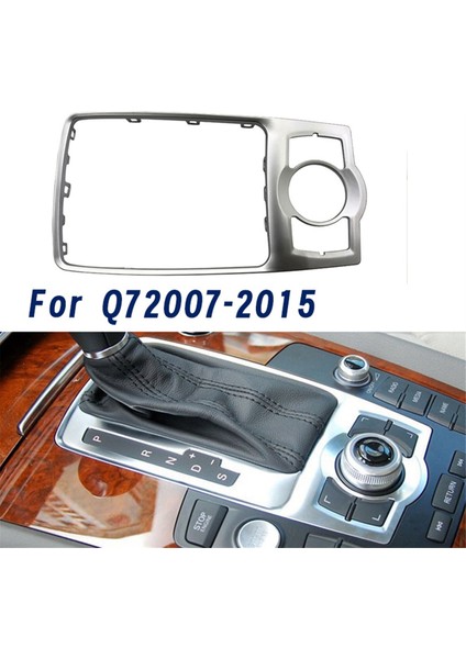 4L0864260A Araba Konsolu Vites Kolu Krom Çerçeve Trim Kapağı Audi Q7 2007-2015 Ön Multimedya Çerçeve Paneli 4l0 864 260 (Yurt Dışından)