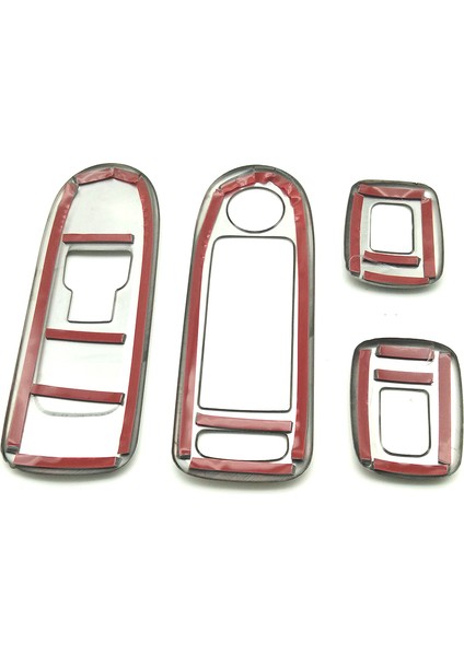 Kapı Pencere Kaldırıcı Koruma Krom Ayar Kapağı Şerit Peugeot 508 Citroen C5 Aksesuarları (Yurt Dışından) modelleri
