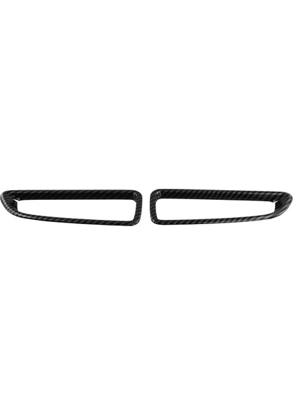 Araba Sol Sağ Taraf Gösterge Paneli Havalandırma Kapağı Trim Dekorasyonu Karbon Fiber Rengi Byd Seal / Byd Atto 4 (Yurt Dışından)
