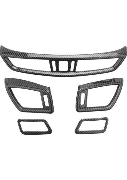Adet/takım Araba Konsolu Klima Havalandırma Çıkışı Ayar Kapağı Nissan X-Trail Için T32 Qashqai J11 2014-2020 Hava Firar Çerçevesi (Yurt Dışından)