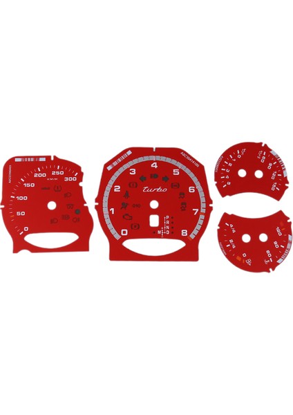 Porsche 971 Cayenne Macan 718 Paramera 911 Carrera 991 Dash Küme Yerleşimi Için Gösterge Yüz Kadranı Facelift (Yurt Dışından)