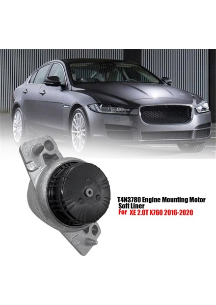 Motor Montajı Yumuşak Liner T4N-3780 Jaguar Xe 2.0t X760 2016-2020 Şanzıman Desteği Motor Montajı Kauçuk Braketi (Yurt Dışından)