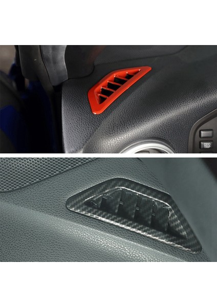 Karbon Fiber Dashboard Yan Hava Çıkış Trim Klima Izgarası Toyota 86 Suu Brz 2012-2020 Için (Yurt Dışından) fırsatları