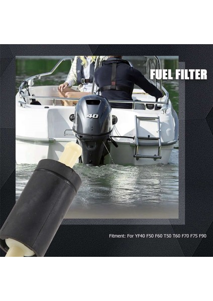 Yamaha Yakit Filtresi 6C5-24251-00-00 F40 F50 F60 T50 T60 F70 F75 F90 (Yurt Dışından) modelleri