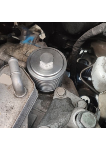 Vw Audi 02E305045 Için DQ250 Alüminyum Şanzıman Yağ Filtresi Muhafazası Kapatma Başlığı (Yurt Dışından)