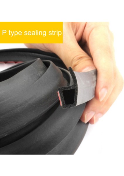 5 M P-Tipi Araba Tasarım Kapı Durdurucu Etiketi Araba Ön Cam Contası (Yurt Dışından) fiyatları