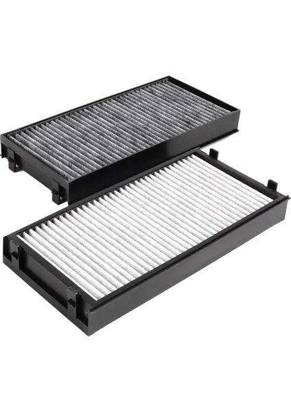 64119248294 2 Adet Kabin Hava Filtresi -Bmw E70 X5 E71 X6 F01 F02 F07 F10 Aktif Karbon Abs 64319945586 (Yurt Dışından)