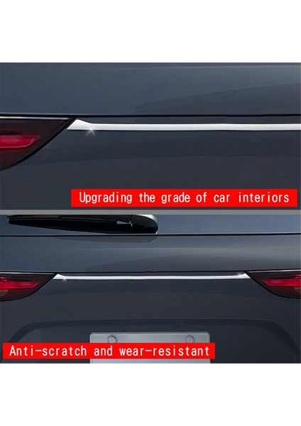 Mazda Cx-60 2022 2023 Araba Trim Aksesuarları Rhd Için Araç Arka Kuyruk Rozeti Trim Şerit (Yurt Dışından)
