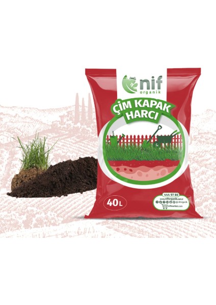 Çim Bakım Harcı 40 Litre