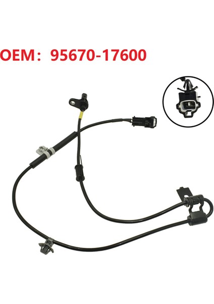 Abs Tekerlek Hız Sensörü 95670-17600 9567017600 Hyundai Matrıx Araba Aksesuarları Otomobil Parçaları (Yurt Dışından)