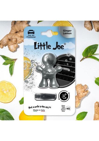 Zencefil Limon Araç Kokusu (Ginger) -45 Gün -Oto Kokusu Kalıcı Klima Parfüm