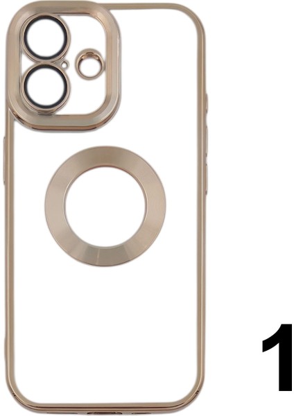 Apple iPhone 16 Uyumlu Round Silikon Seri Arka Koruma Kılıf