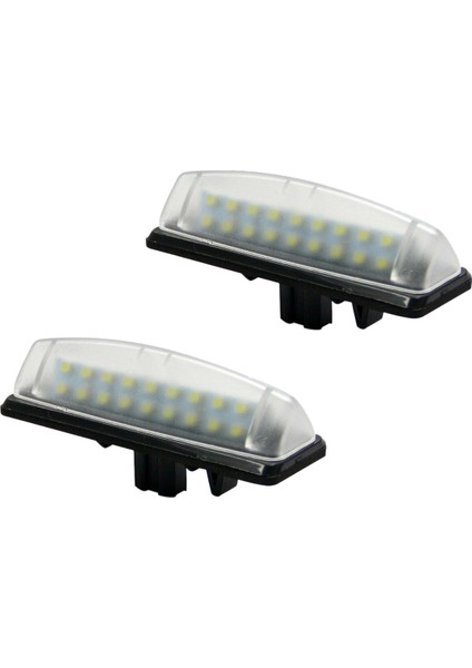 2x Lexus IS300 IS200 LS430 LED Plaka Işıkları Lambalar Doğrudan Fit Beyaz (Yurt Dışından)