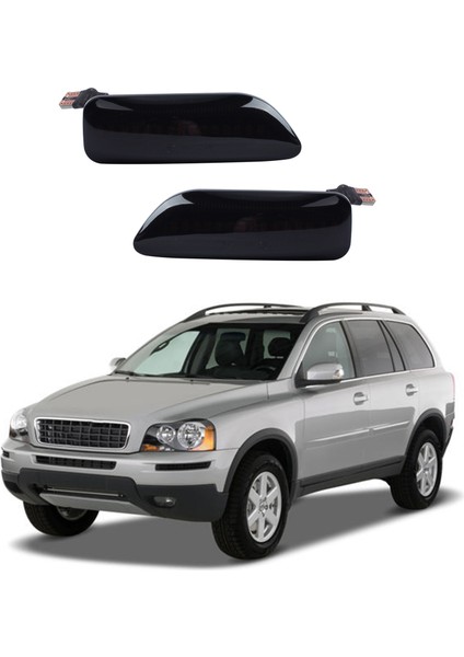 Sıralı LED Yan Işaretleyici Çamurluk Dönüş Sinyali Işıkları Yanıp Sönen LED Dönüş Sinyal Işığı Volvo XC90 XC70 V70 Mk2 (Yurt Dışından)