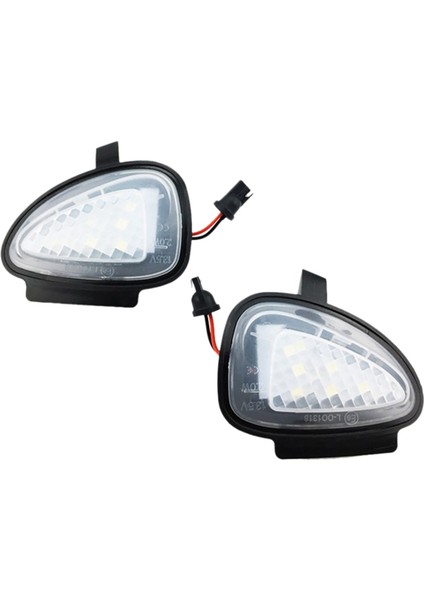 2x LED Araba Yan Ayna Su Birikintisi Lambası Passat Golf 6 Touran 2011 2012 2013 2014 2015 2016 Dikiz Lambası (Yurt Dışından)