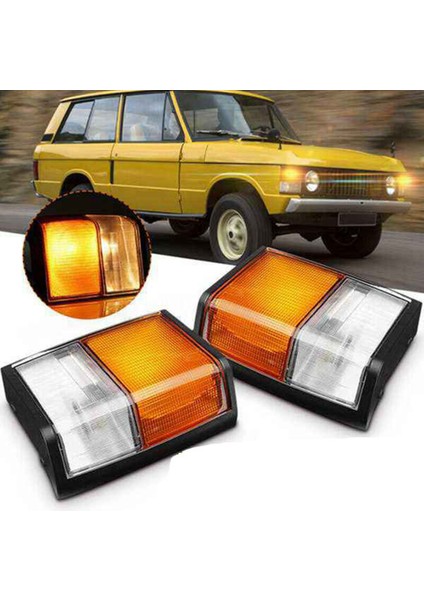 PRC8949 Araba Ön Sağ Yan Köşe Işık Dönüş Sinyali Göstergesi Marker Lambası Land Rover Range Rover 1971-1986 Için (Yurt Dışından)