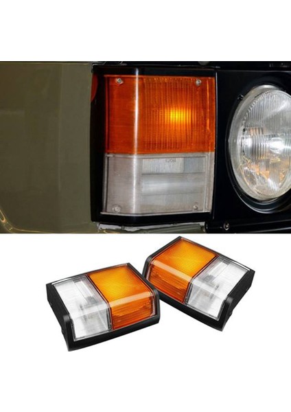 PRC8949 Araba Ön Sağ Yan Köşe Işık Dönüş Sinyali Göstergesi Marker Lambası Land Rover Range Rover 1971-1986 Için (Yurt Dışından)