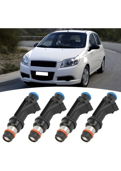 Adet/takım Yakıt Enjektörü Chevrolet-Aveo 1.6l L4 Pontiac Wave 96386780 25334150 FJ720 4G1889 Araba Aksesuarları (Yurt Dışından)