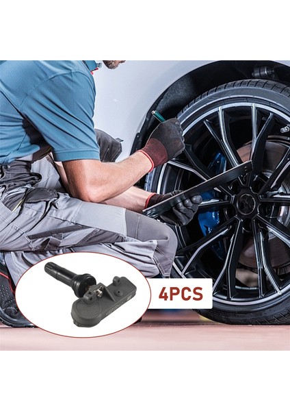 4 Adet Araba Lastik Basıncı Izleme Sensörü Tpms Ford Mondeo Explorer Lincoln Navigator BB5T-1A180-BA DV6T-1A180-AA (Yurt Dışından)